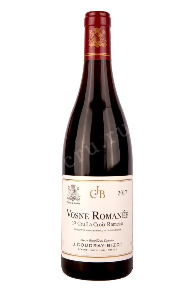 Вино J.Coudray-Bizot Vosne-Romanee 1-er Cru La Croix Rameau 2017 0.75 л