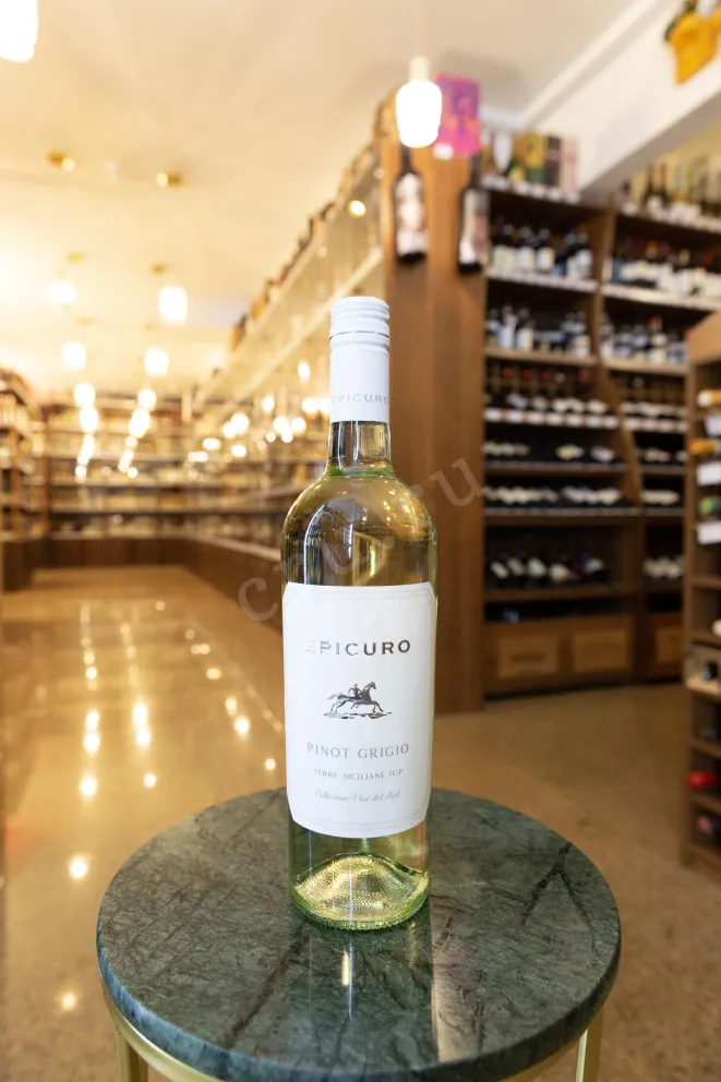 В магазине Крю Профи Pinot Grigio Terre Siciliane Epicuro 2023 0.75 л