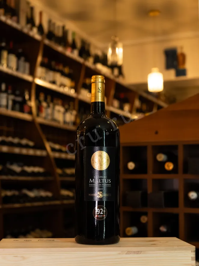 В магазине Крю Профи Chateau Malthus Lalande-de-Pomerol 2019 1.5 л