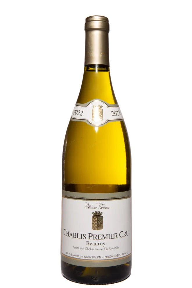 Вино Olivier Tricon Chablis Premier Cru Beauroy 2022 0.75 л