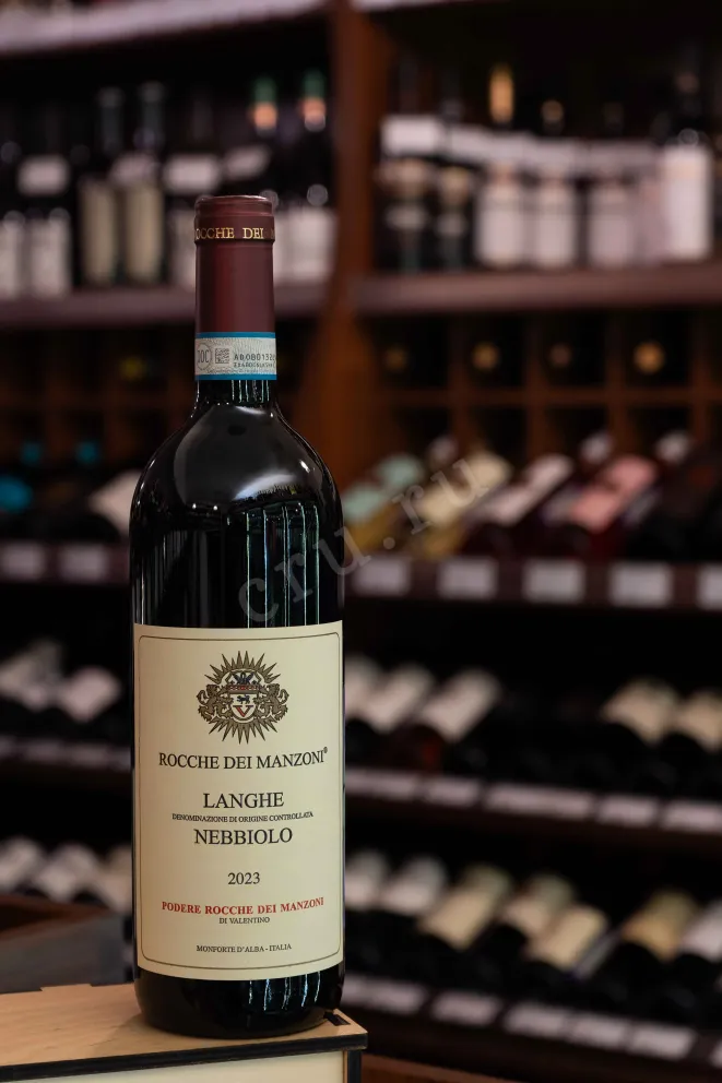 В магазине Крю Профи Rocche Dei Manzoni Nebbiolo Langhe DOC 2023 0.75 л