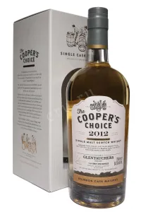 Виски The Cooper's Choice Glentauchers Bourbon Cask Matured in gift box 2012 0.7 л