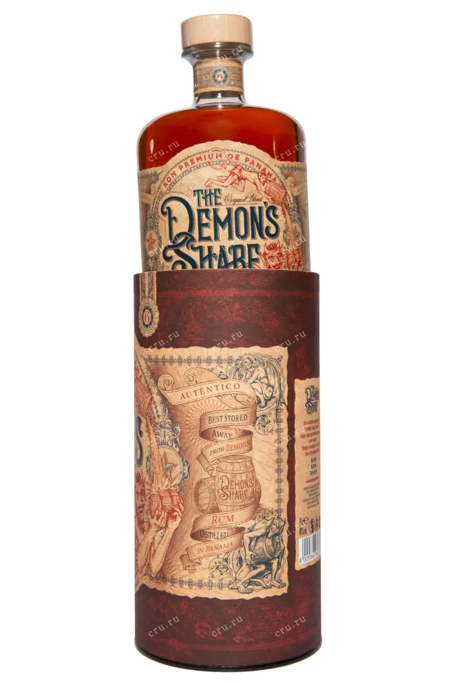 Этикетка The Demon's Share 6 years old