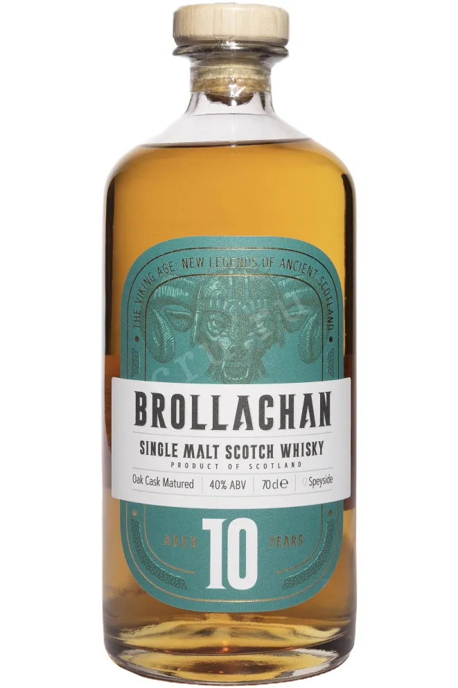 Бутылка Brollachan 10 Years Old Oak Cask in tube 0.7 л