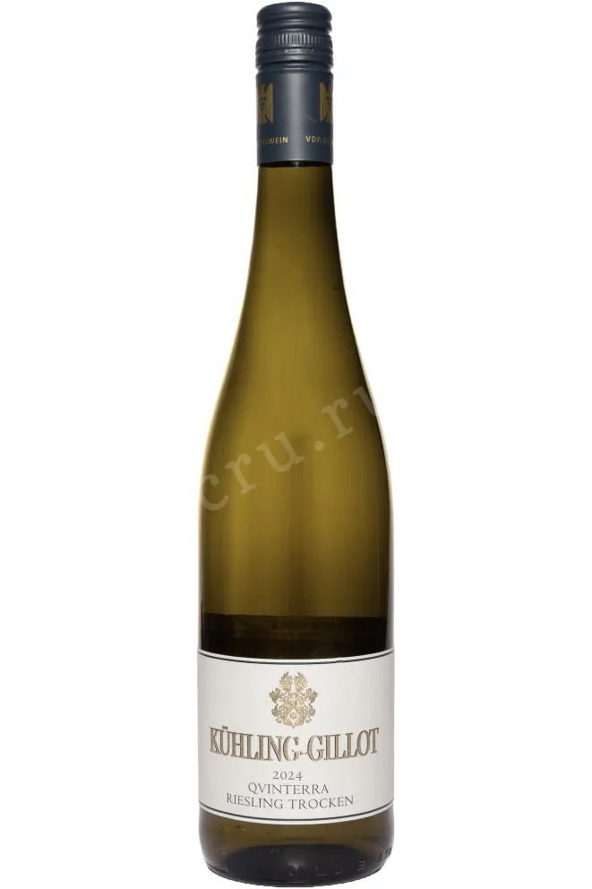 Вино Kuhling Gillot Qvinterra Riesling Trocken Raynkhessen 2024 0.75 л