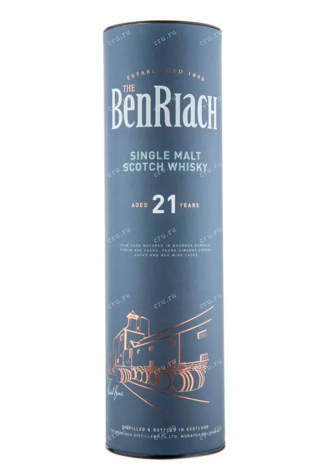 Виски Benriach 21 years  0.7 л