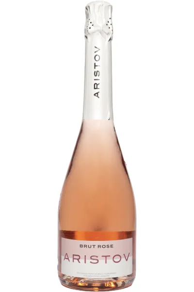 Игристое вино Аристов розовое брют 2023 0.75 л