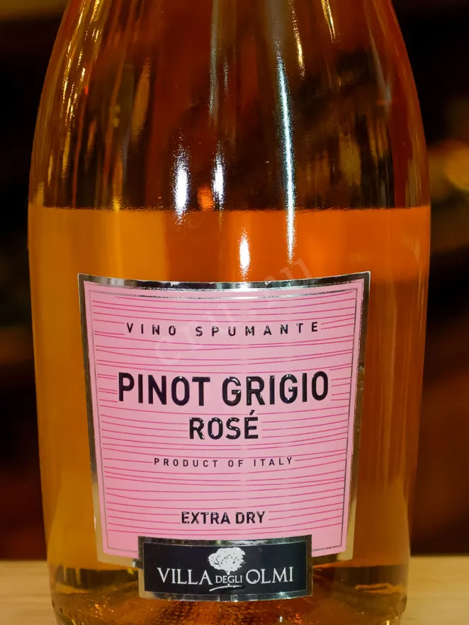 В магазине Крю Профи Villa degli Olmi Pinot Grigio Rose Spumante Extra Dry 2023 0.75 л