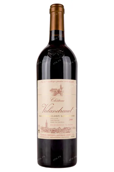 Вино Chateau Valandraud Saint-Emilion Grand Cru 2009 0.75 л