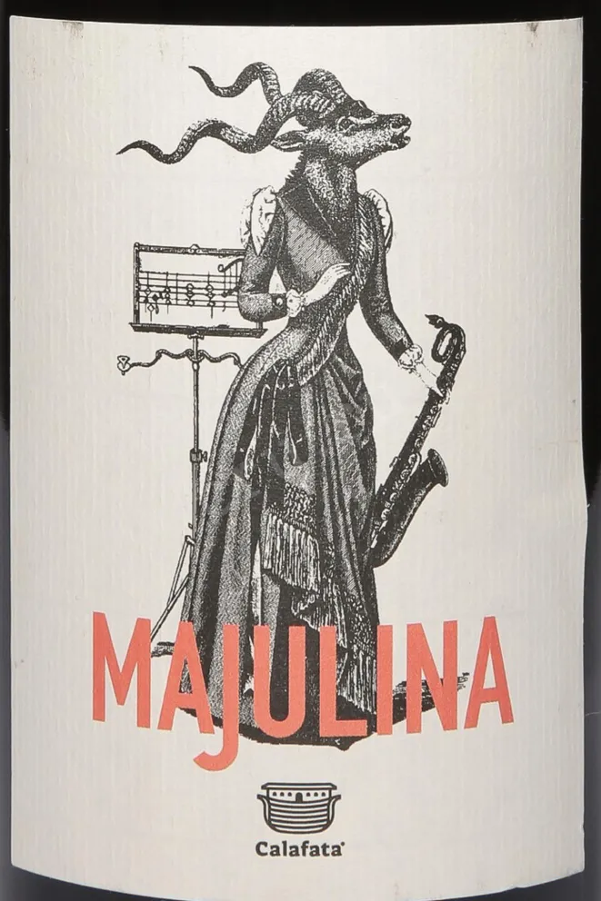 Этикетка Majulina Toscana 2021 0.75 л