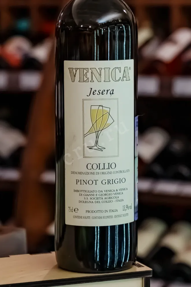 В магазине Крю Профи Venica & Venica Pinot Grigio Collio DOC Jesera 2018 0.75 л