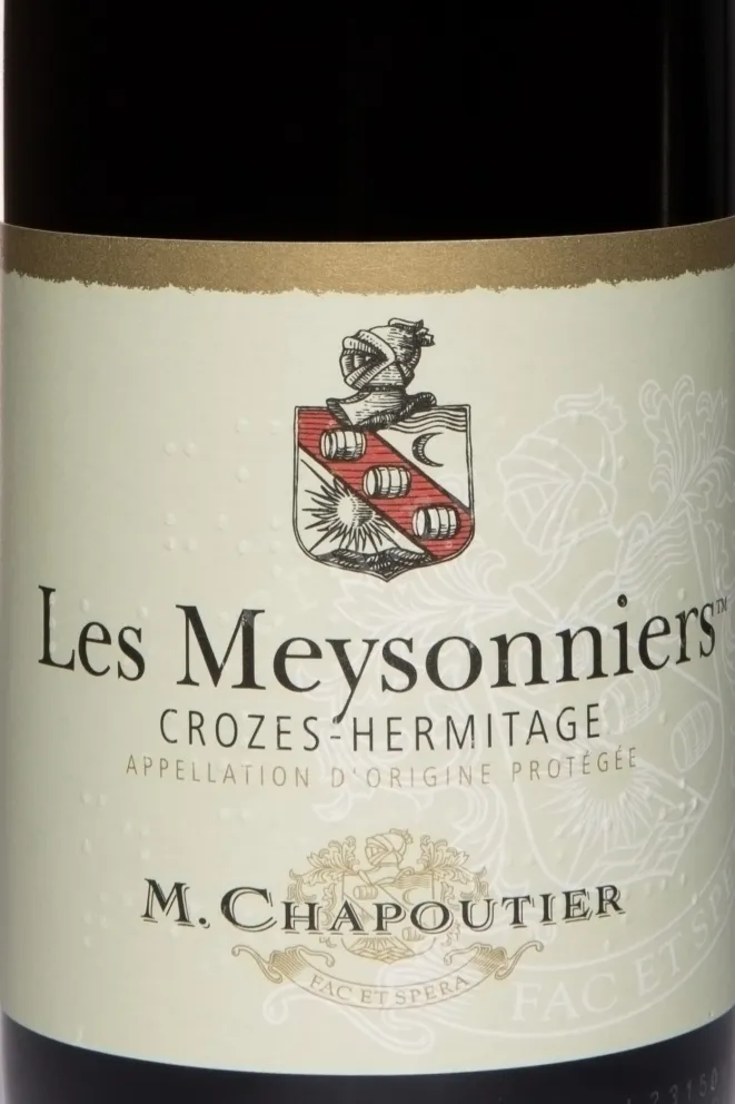 Этикетка Crozes-Hermitage Les Meysonniers AOC 2022 0.75 л