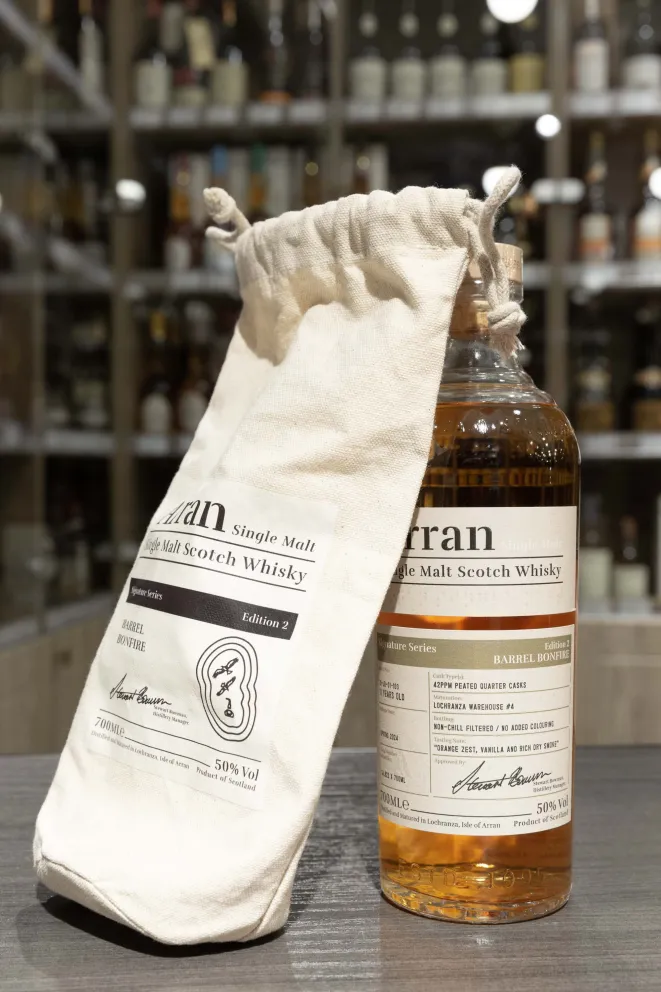 В магазине Крю Профи Arran Barrel Bonfire Signature Series Edition 2 11 Years Old in bag 0.7 л