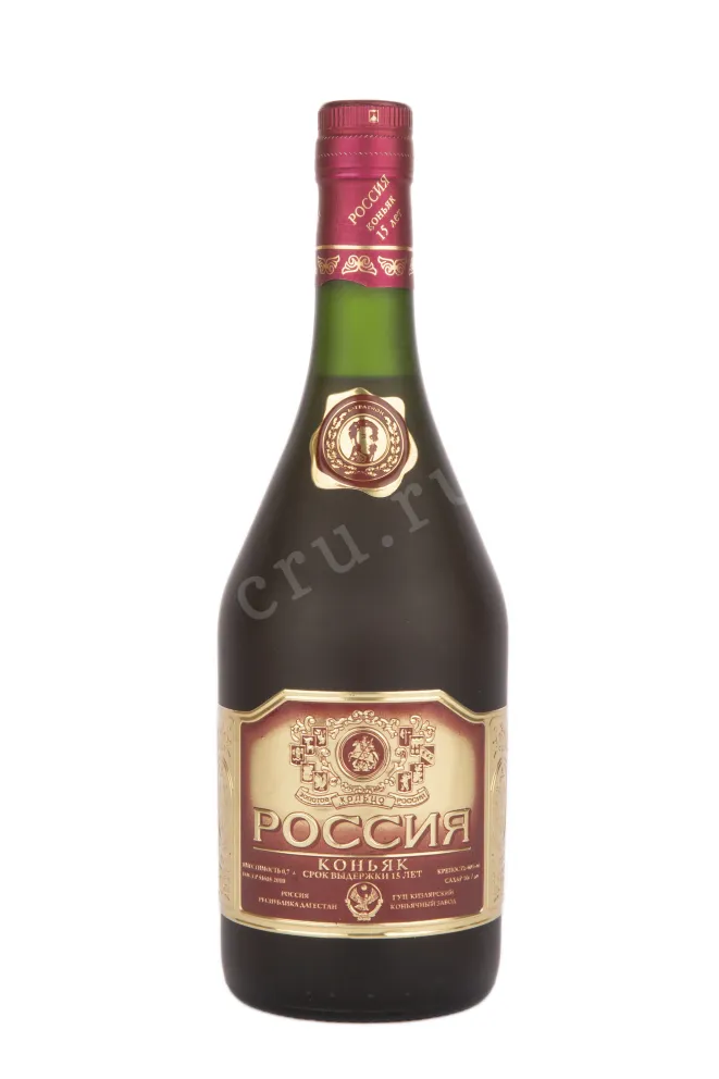 Бутылка Rossiya 15 years frosted bottle in gift box 0.7 л