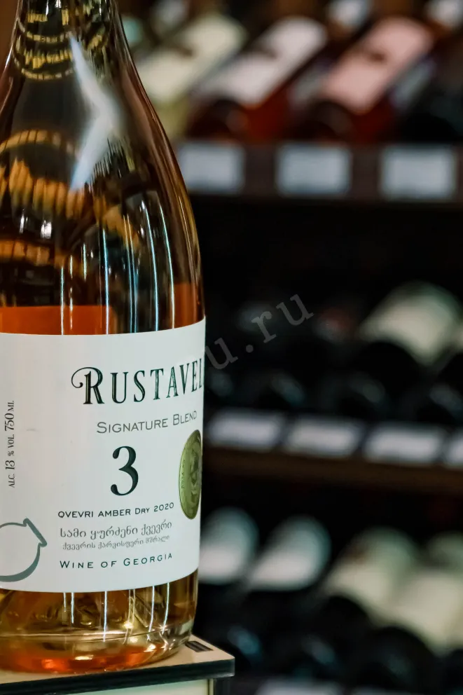 В магазине Крю Профи Rustaveli 3 Signature Blend 2020 0.75 л