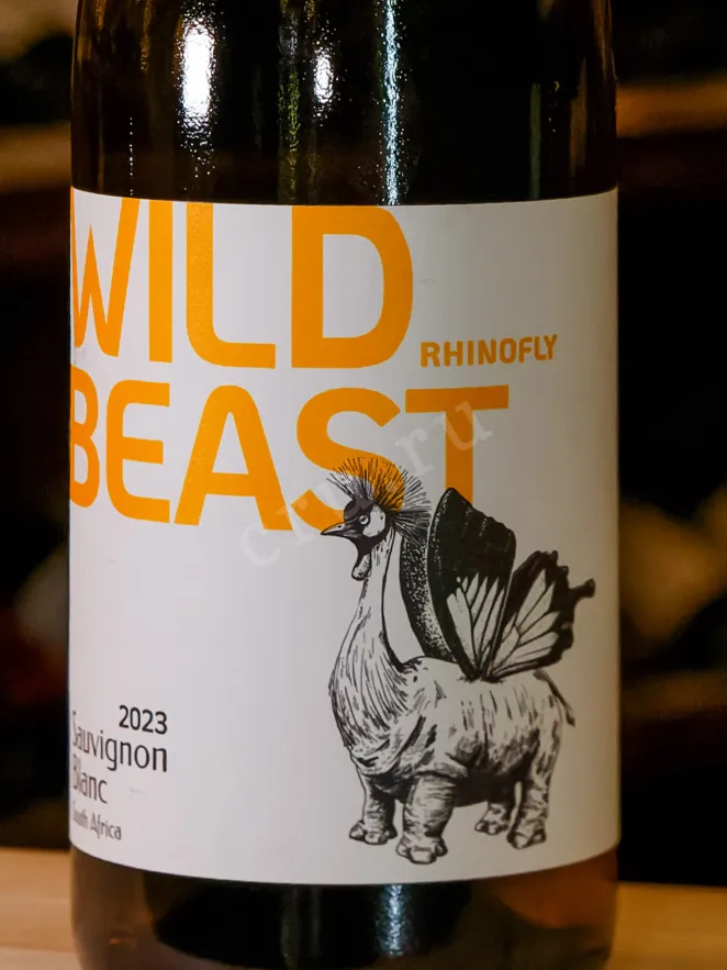 В магазине Крю Профи Wild Beast Rhinofly Sauvignon Blanc 2023 0.75 л