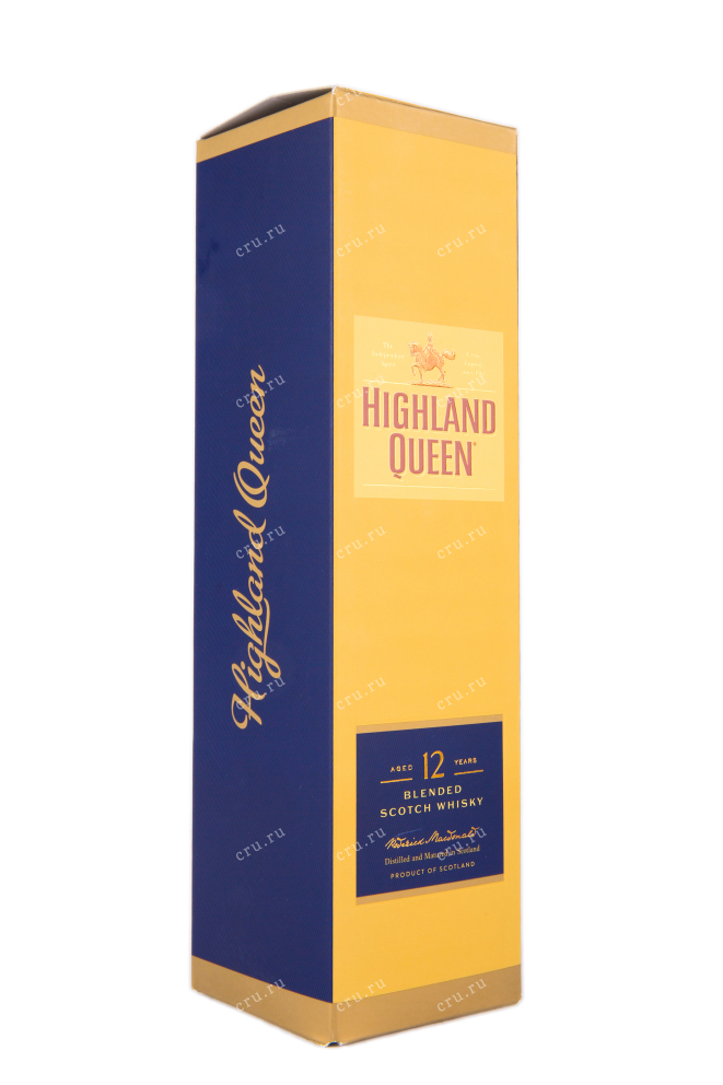 Виски Highland Queen gift box  0.7 л