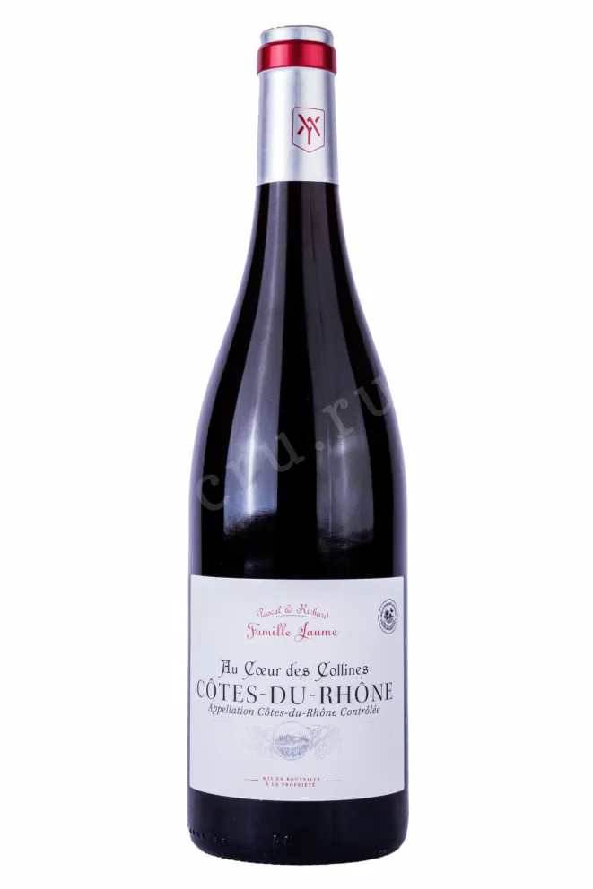 Вино Famille Jaume Au Coeur Des Collines Cotes Du Rhone Rouge 2021 0.75 л