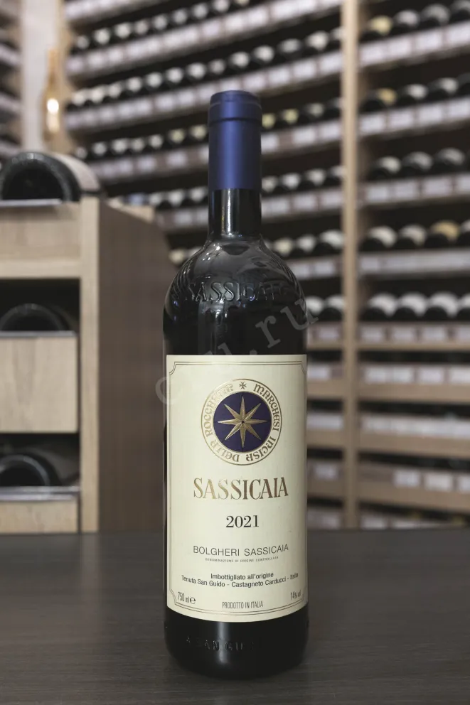 В магазине Крю Профи Sassicaia Bolgheri 2021 0.75 л