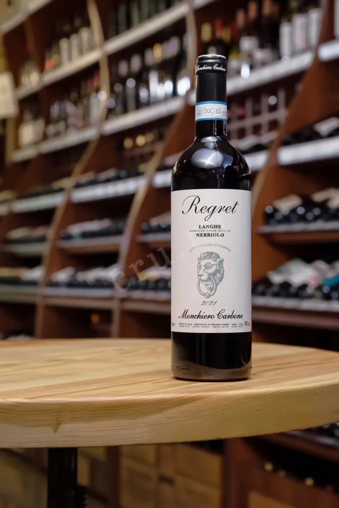В магазине Крю Профи Monchiero Carbone Regret Langhe Nebbiolo 2021 0.75 л