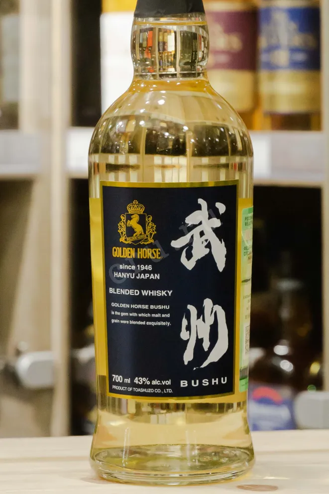 В магазине Крю Профи Golden Horse Bushu 3 years 0.7 л