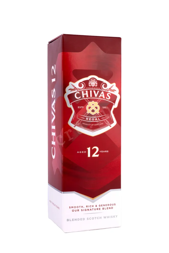 Подарочная коробка Chivas Regal 12 years 0.7 л