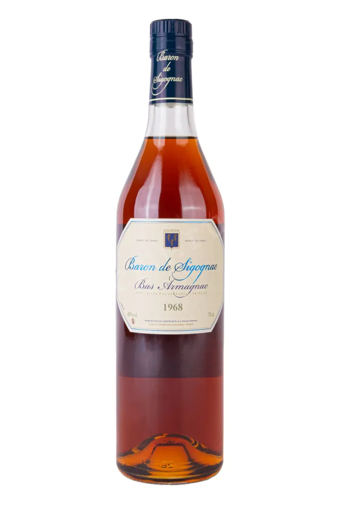 Бутылка Baron de Sigognac 1968 0.7 л