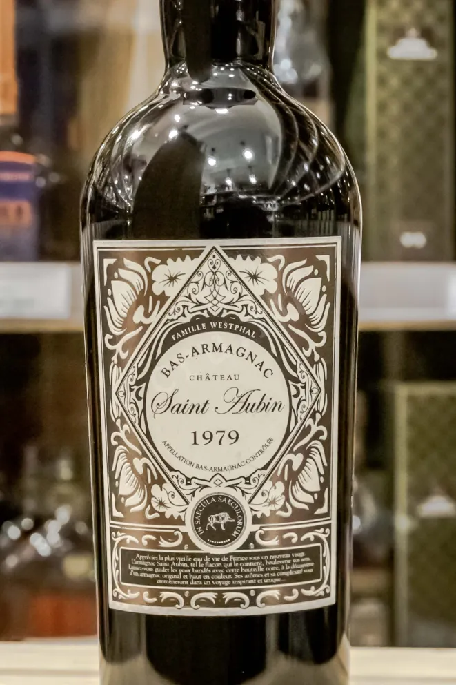 В магазине Крю Профи Saint Aubin Bas-Armagnac in tube 1979 0.7 л