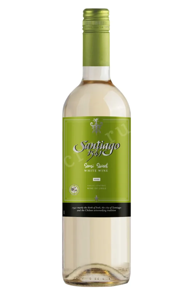 Вино Undurraga Santiago 1541 White Semi-sweet Central Valley  0.75 л