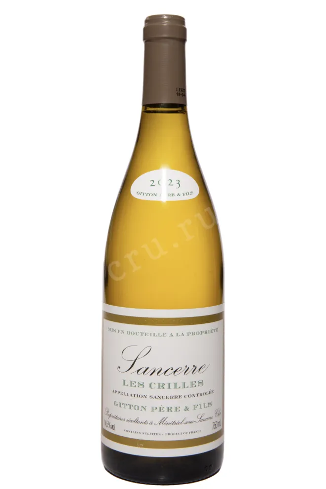 Вино Gitton Pere & Fils Sancerre Gitton Les Crilles 2023 0.75 л