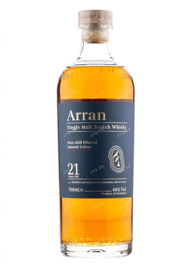 Виски Arran 21 years  0.7 л