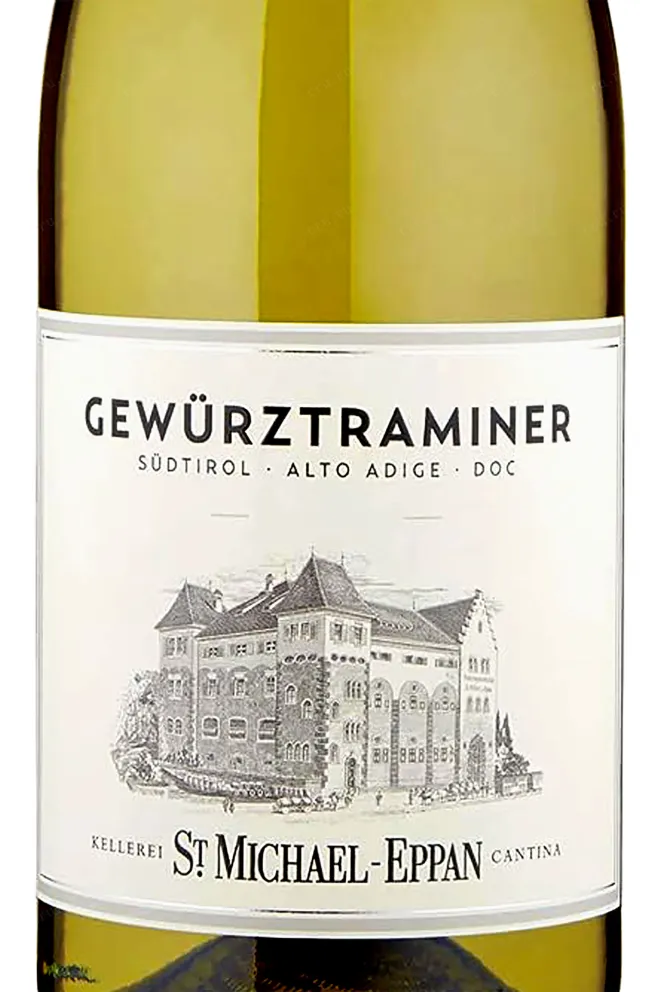 Этикетка San Michele-Appiano Gewurztraminer Alto Adige DOC 2016 0.75 л