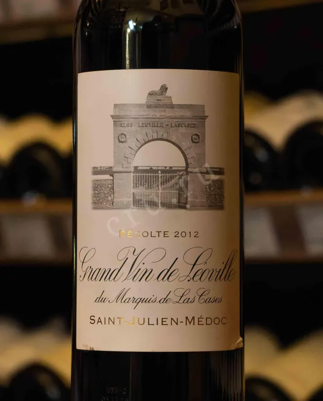 В магазине Крю Профи Chateau Leoville Las Cases Grand Vin de Leoville du Marquis de Las Cases 2012 0.75 л