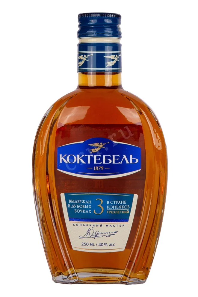 Коньяк Коктебель 3 года  0.25 л