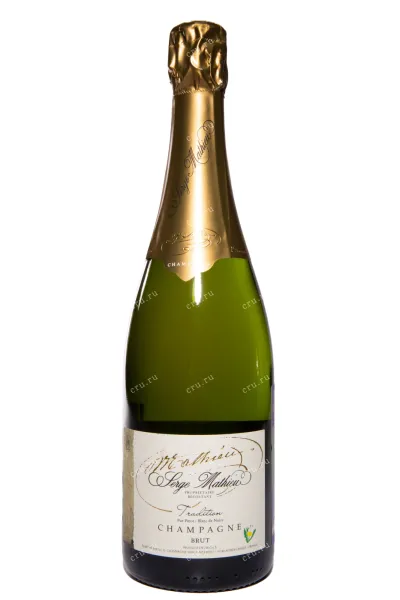 Шампанское Serge Mathieu Brut Tradition 2020 0.75 л