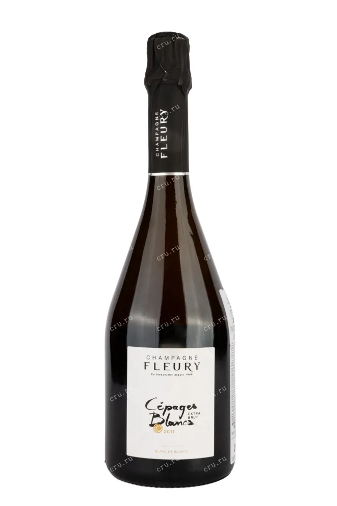Шампанское Fleury Cepages Blabc de Blancs Extra Brut 2011 0.75 л