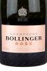 Этикетка игристого вина Bollinger Rose Brut 0.75 л