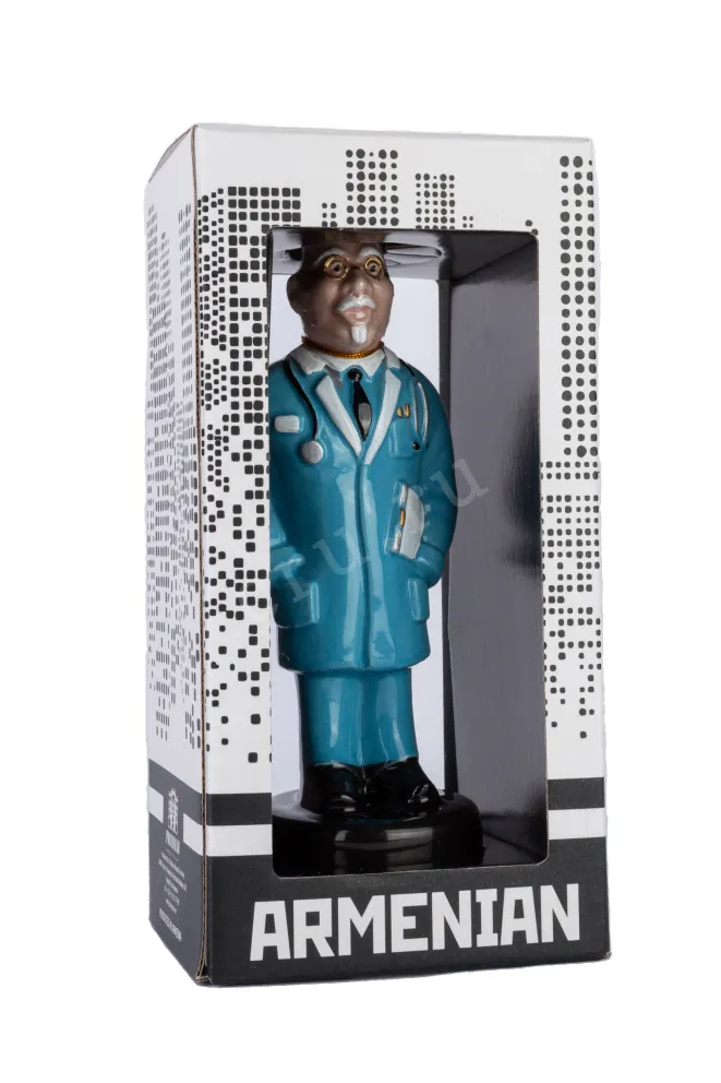 Контрэтикетка Doctor 7 years old 2012 gift box 2012 0.33 л
