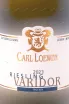 Этикетка Carl Loewen Varidor 2023 0.75 л