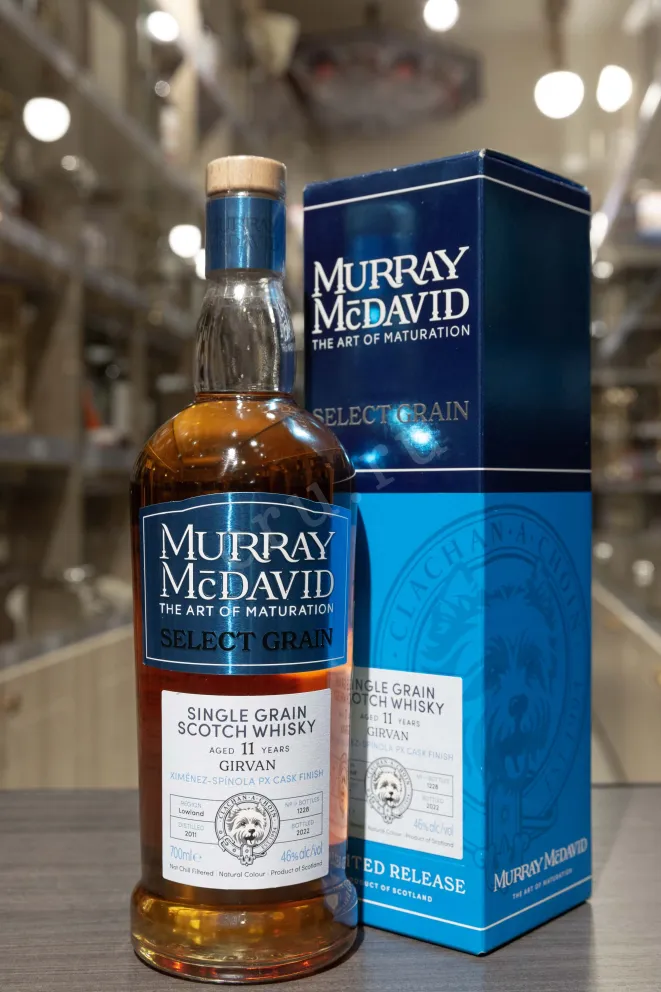 В магазине Крю Профи Murray McDavid Select Grain Girvan 11 Years Old gift box 0.7 л
