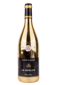 Вино La Scolca Gavi dei Gavi gold bottle 2020 0.75 л
