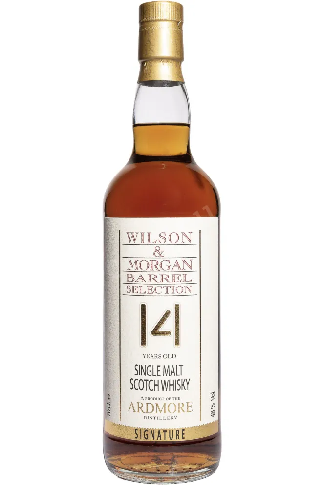 Бутылка Wilson & Morgan Barrel Selection Ardmore 14 Years Old in gift box 0.7 л