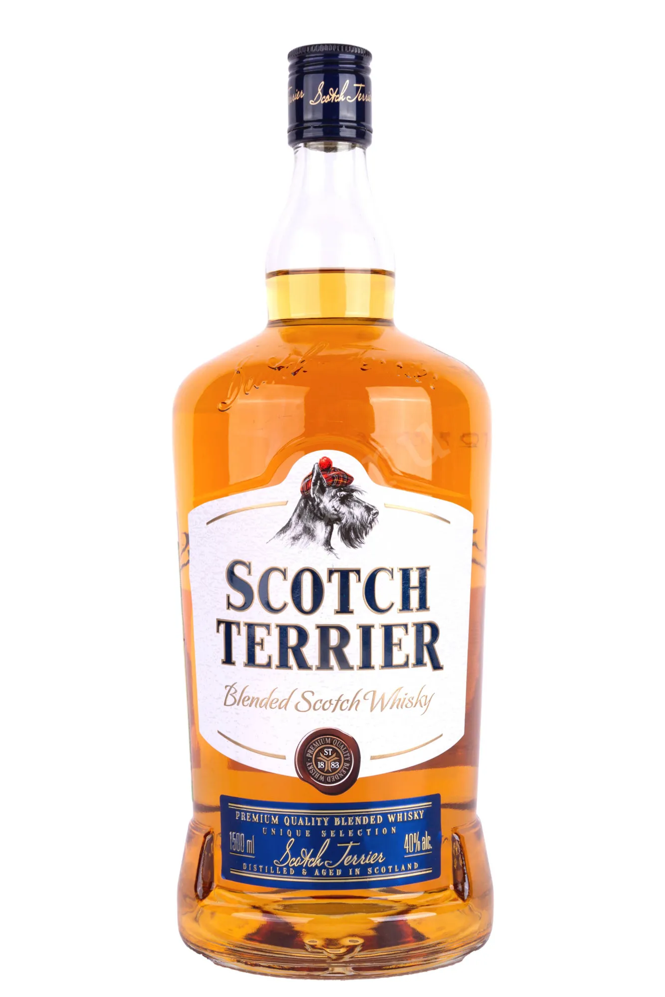 Фото — Виски Scotch Terrier Blended  1.5 л