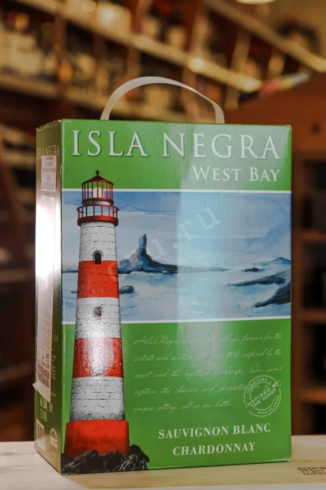 В магазине Крю Профи Isla Negra West Bay Sauvignon Blanc-Chardonnay 2019 3 л