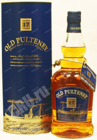 Виски Old Pulteney 17 years  0.7 л