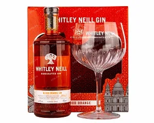 Джин Whitley Neill Blood Orange gift set with glass  0.7 л