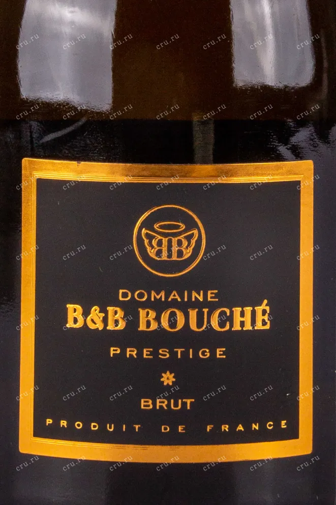 Этикетка Domaine B&B Bouche Cremant Prestige Brut 2020 0.75 л