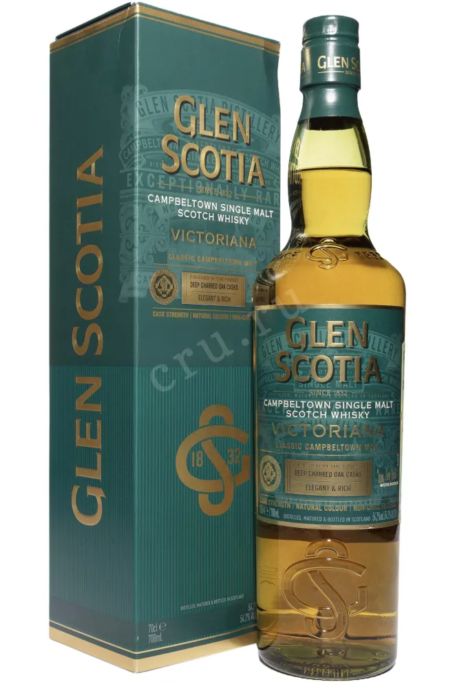 Виски Glen Scotia Victoriana 12 years  0.7 л
