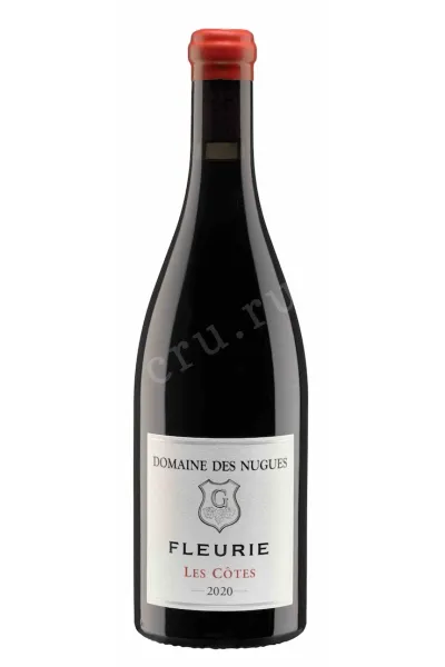 Вино Domaine des Nugues Fleurie AOC Les Cotes 2020 0.75 л