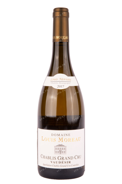 Вино Chablis Grand Cru Vaudesir Domaine Louis Moreau 2017 0.75 л